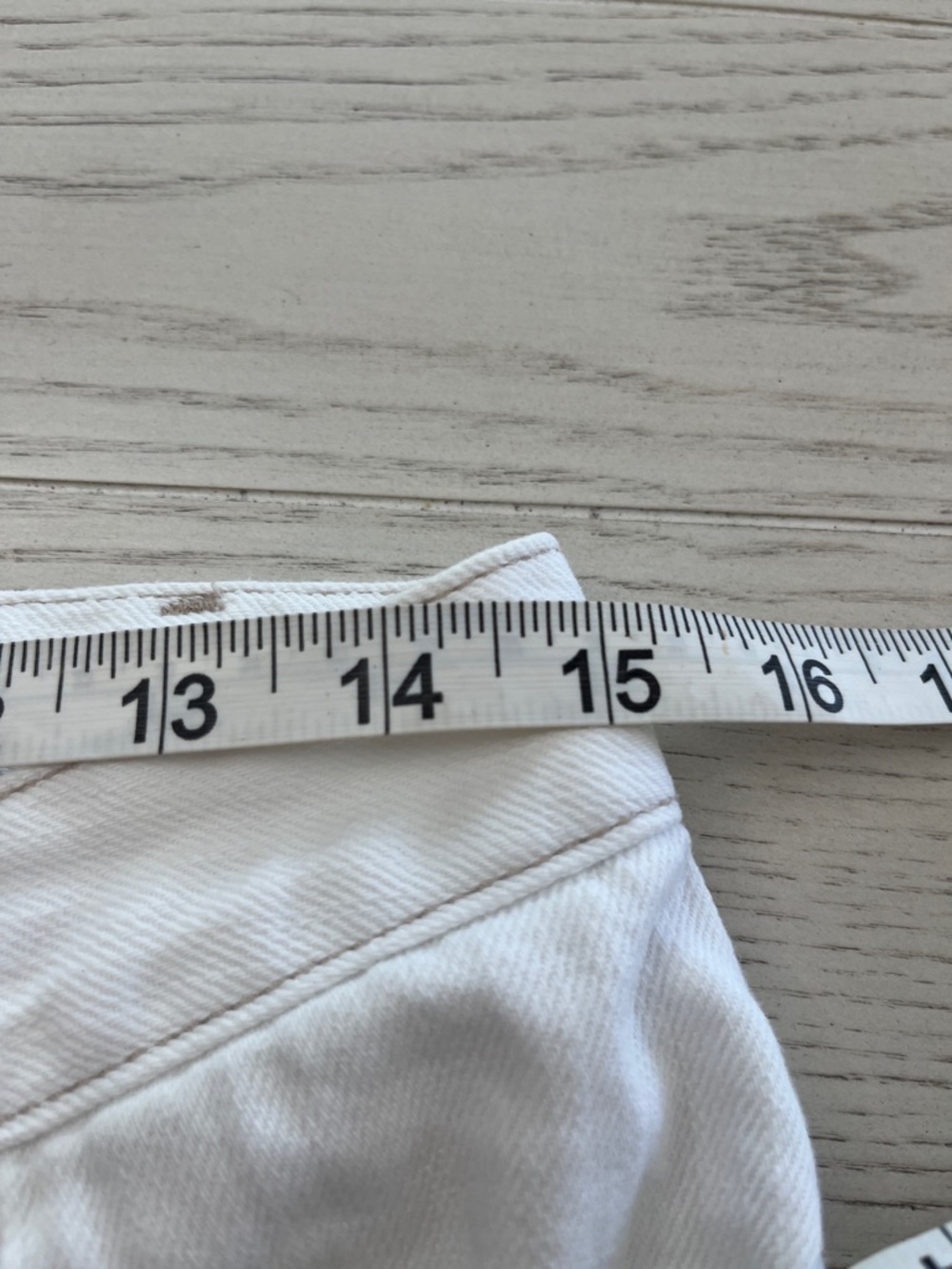 J. Jill Off White Women's Straight-Leg Jeans - Picture 6 of 7